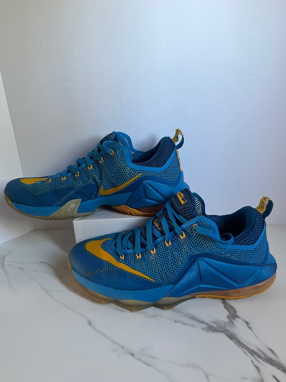 Nike LeBron 12 Low in the "Entourage" colorway men’s shoe size 9.5 vintage